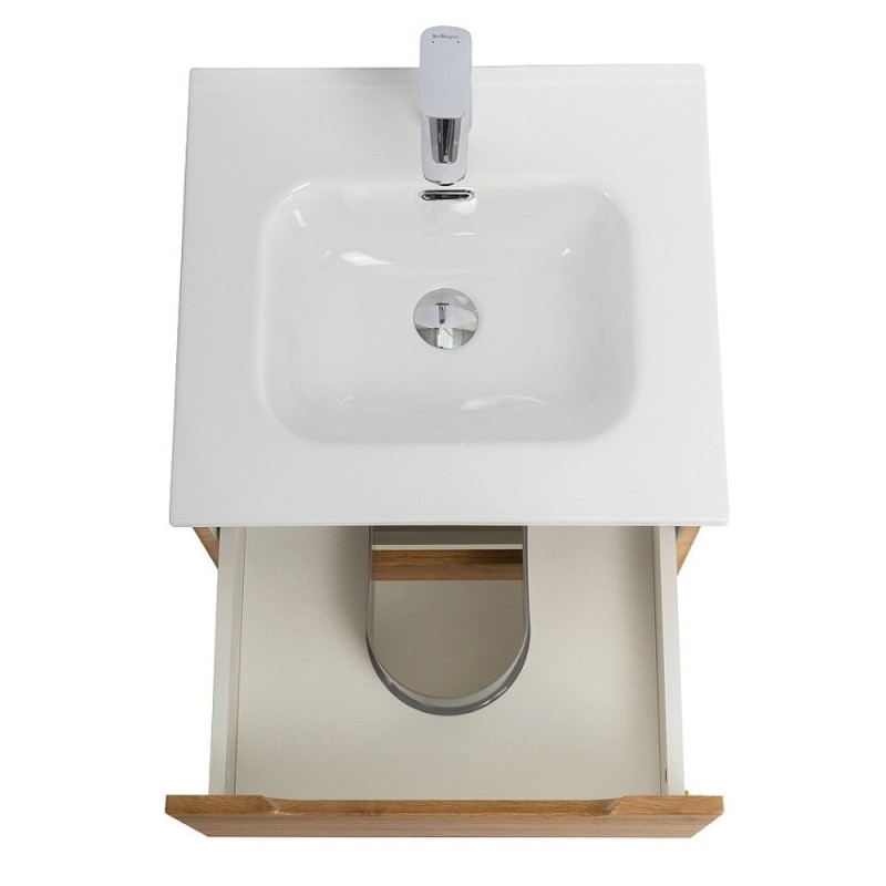 Тумба под раковину BelBagno Etna-500-2C-SO-RN, 50 см, подвесная, Rovere Nature