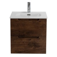Тумба под раковину BelBagno Etna-500-2C-SO-RW, 50 см, подвесная, Rovere Moro