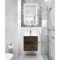 Тумба под раковину BelBagno Etna-500-2C-SO-RW, 50 см, подвесная, Rovere Moro