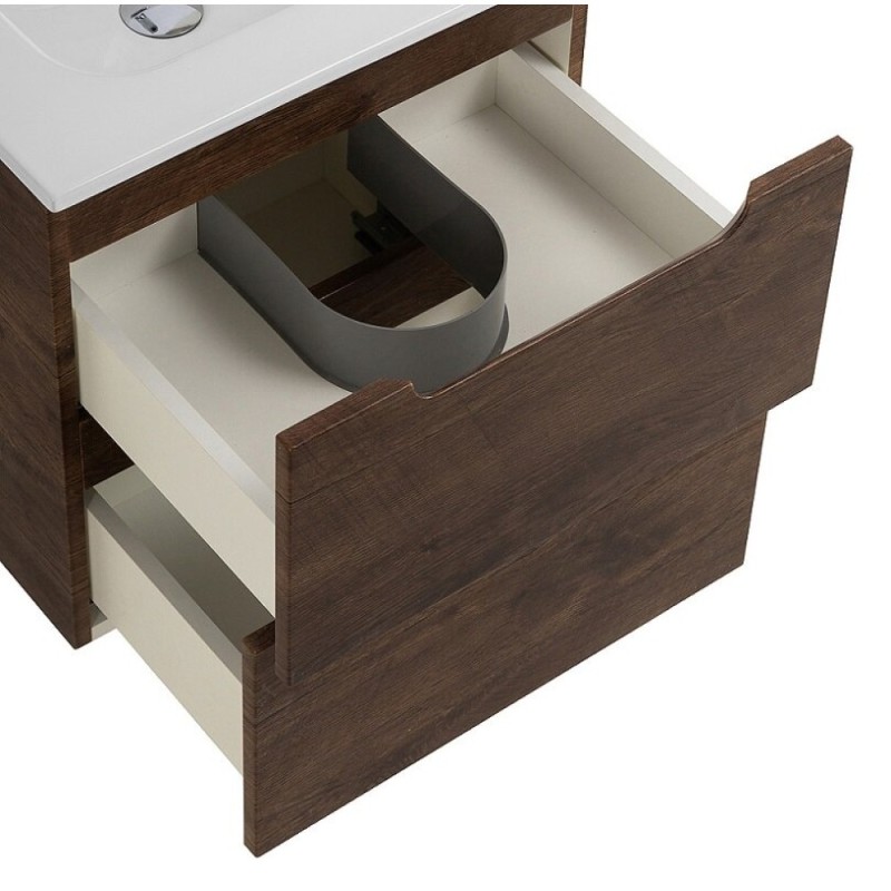 Тумба под раковину BelBagno Etna-500-2C-SO-RW, 50 см, подвесная, Rovere Moro