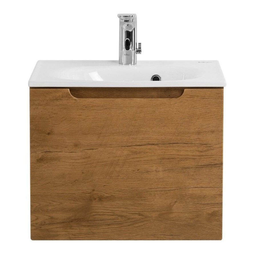 Тумба под раковину BelBagno Etna 60, подвесная, цвет Rovere Nature, Etna-600-1C-SO-RN-P