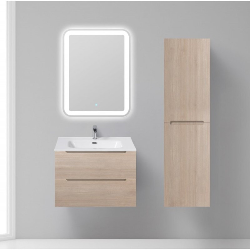 Тумба под раковину BelBagno Etna ETNA-700-2C-SO-RG-P, 70 см, подвесная, цвет (rovere grigio)