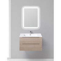 Тумба под раковину BelBagno Etna-800-2C-SO-RG-P 80 см подвесная, цвет серый дуб (rovere grigio)