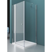 Душевой уголок BelBagno Etna-A-12-90-C-Cr, 90 х 90 см, стекло прозрачное, профиль хром