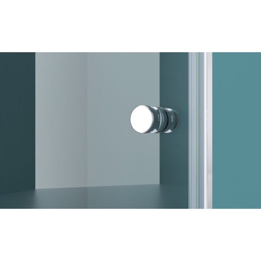 Душевая дверь BelBagno Etna-B-1-60-C-Cr, 60 см, стекло прозрачное, профиль хром