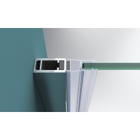 Душевая дверь BelBagno Etna-B-1-60-C-Cr, 60 см, стекло прозрачное, профиль хром