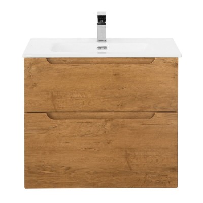 Тумба под раковину BelBagno Etna-H60 100, подвесная, цвет Rovere Nature, Etna-H60-1000-2C-SO-RN-P