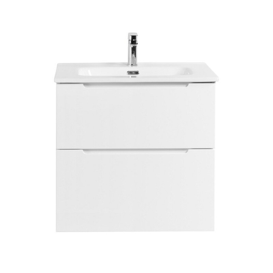 Тумба под раковину BelBagno Etna-H60 70, подвесная, цвет Bianco Lucido, Etna-H60-700-2C-SO-BL-P