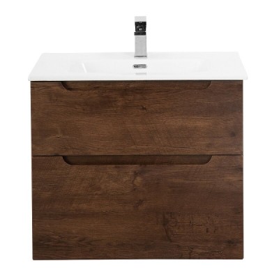 Тумба под раковину BelBagno Etna-H60 70, подвесная, цвет Rovere Moro, Etna-H60-700-2C-SO-RW-P