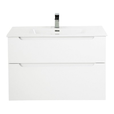Тумба под раковину BelBagno Etna-H60 90, подвесная, цвет Bianco Lucido, Etna-H60-900-2C-SO-BL-P