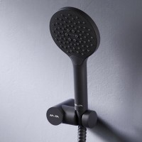 Душевой гарнитур Am.Pm Like F0118022, лейка 3 режима струи, цвет черный матовый