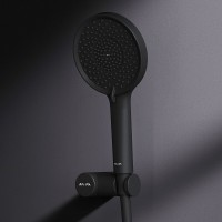 Душевой гарнитур Am.Pm X-Joy F01185A022, лейка 3 режима струи, цвет черный матовый