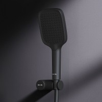 Душевой гарнитур Am.Pm Func F0118F022, лейка 3 режима струи, цвет черный матовый