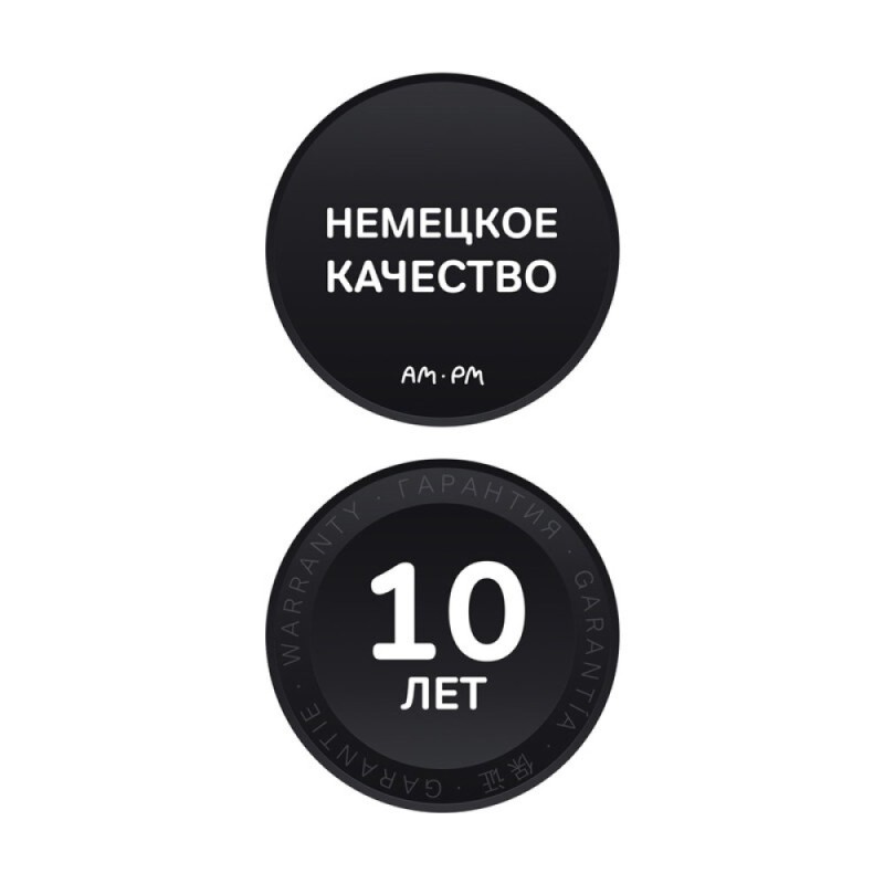 Гигиенический душ Am.Pm Like, F0202622, со смесителем, черный матовый