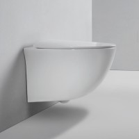BOND F05-10 Унитаз подвесной безободковый с сиденьем с микролифтом
