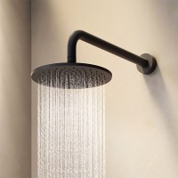 Верхний душ Am.Pm Gem, 1 режим, цвет черный матовый, F0590022