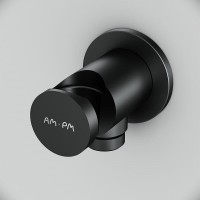 Шланговое подсоединение AM.PM, с держателем, цвет черный матовый, F0602122