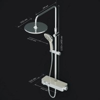 Душевая система Am.Pm Inspire 2.0 F0750A400 с термостатом, ShowerSpot, хром