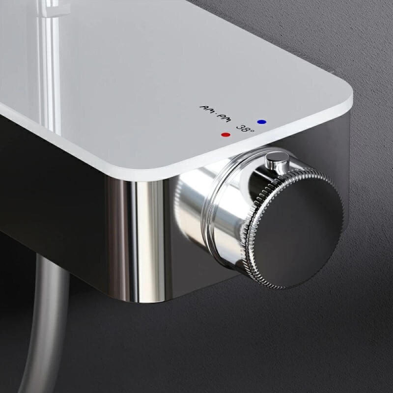 Душевая система Am.Pm Inspire 2.0 F0750A400 с термостатом, ShowerSpot, хром
