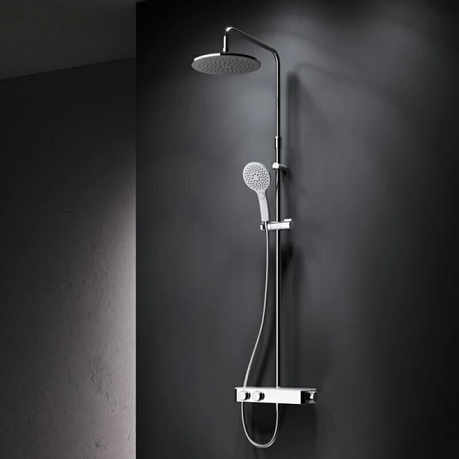 Душевая система Am.Pm Inspire 2.0 F0750A400 с термостатом, ShowerSpot, хром
