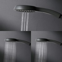 Душевая система Am.Pm Inspire 2.0 F0750A422 с термостатом, ShowerSpot, черный матовый
