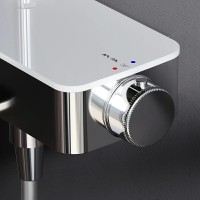 Душевая система Am.Pm Inspire 2.0 F0750A500 с термостатом, с изливом, ShowerSpot, хром