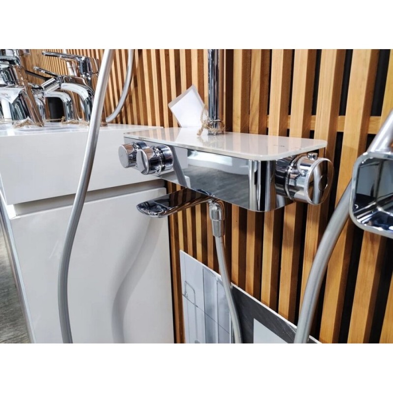 Душевая система Am.Pm Inspire 2.0 F0750A500 с термостатом, с изливом, ShowerSpot, хром