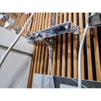 Душевая система Am.Pm Inspire 2.0 F0750A500 с термостатом, с изливом, ShowerSpot, хром