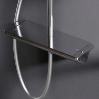 Душевая система Am.Pm Spirit V2.0 F0770A400 с термостатом, без излива, хром
