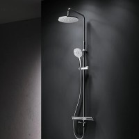 Душевая система Am.Pm Spirit V2.0 F0770A500 с термостатом, с изливом, хром