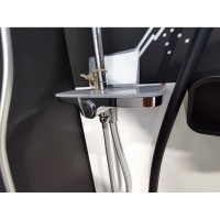 Душевой гарнитур Am.Pm Like F0780200 с верхним душем и регулируемой штангой, хром