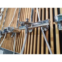 Душевая система Am.Pm Like F0780564, с термостатом, хром