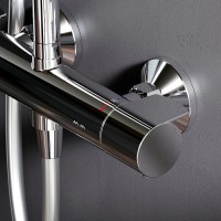 Душевая система Am.Pm X-Joy F0785A400 с термостатом, хром