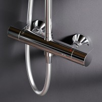 Душевая система Am.Pm X-Joy F0785A400 с термостатом, хром