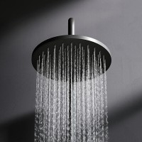 Душевая система Am.Pm X-Joy F0785A422 с термостатом, черный матовый