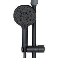 Душевая система Am.Pm X-Joy F0785A422 с термостатом, черный матовый