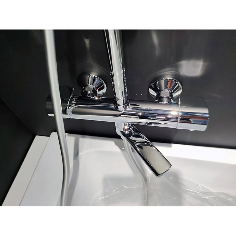Душевая система Am.Pm X-Joy F0785A500 с термостатом, с изливом, хром