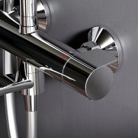 Душевая система Am.Pm X-Joy F0785A500 с термостатом, с изливом, хром