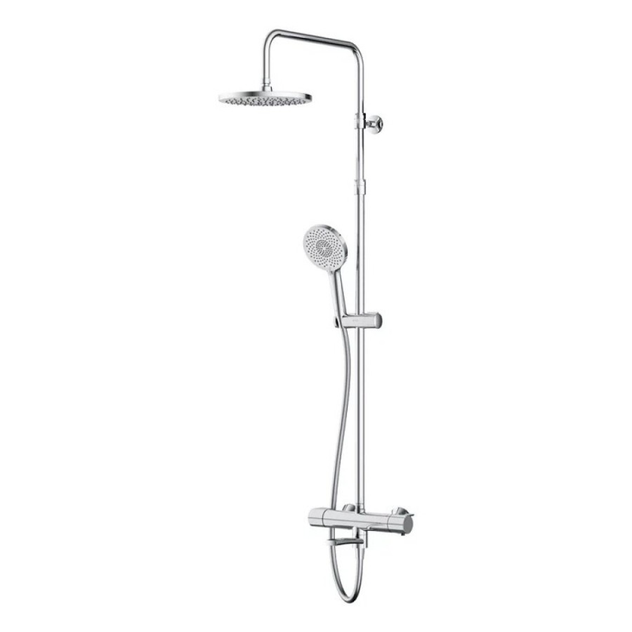 Душевая система Am.Pm X-Joy F0785A500 с термостатом, с изливом, хром