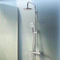 Душевая система Am.Pm X-Joy F0785A500 с термостатом, с изливом, хром