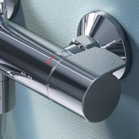 Душевая система Am.Pm X-Joy F0785A500 с термостатом, с изливом, хром
