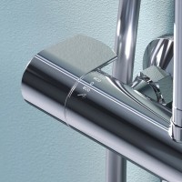 Душевая система Am.Pm X-Joy F0785A500 с термостатом, с изливом, хром