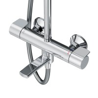 Душевая система Am.Pm X-Joy F0785A500 с термостатом, с изливом, хром