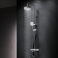 Душевая система Am.Pm X-Joy F0785A500 с термостатом, с изливом, хром