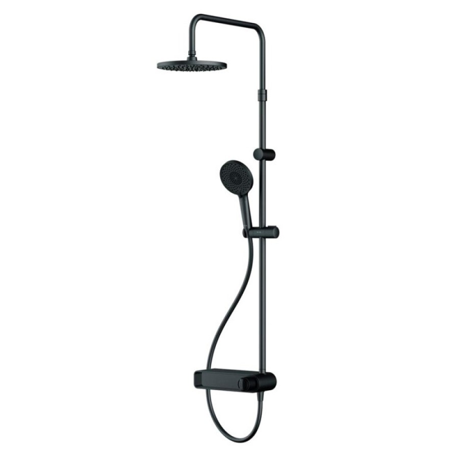 Душевая система Am.Pm X-Joy F0785A622, черный матовый