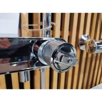 Душевая система Am.Pm X-Joy F0785A700, с полкой, с изливом, хром