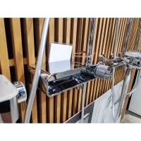 Душевая система Am.Pm X-Joy F0785A700, с полкой, с изливом, хром