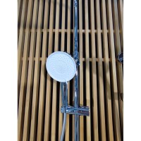 Душевая система Am.Pm X-Joy F0785A700, с полкой, с изливом, хром