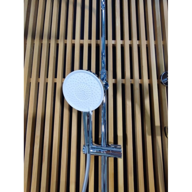 Душевая система Am.Pm X-Joy F0785A700, с полкой, с изливом, хром