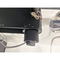 Душевая система Am.Pm X-Joy F0785A722, с изливом, черный матовый